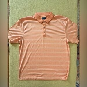 PGA Tour pale Peach Polo Shirt